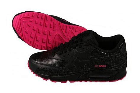 nike ari max dames zwart met roze